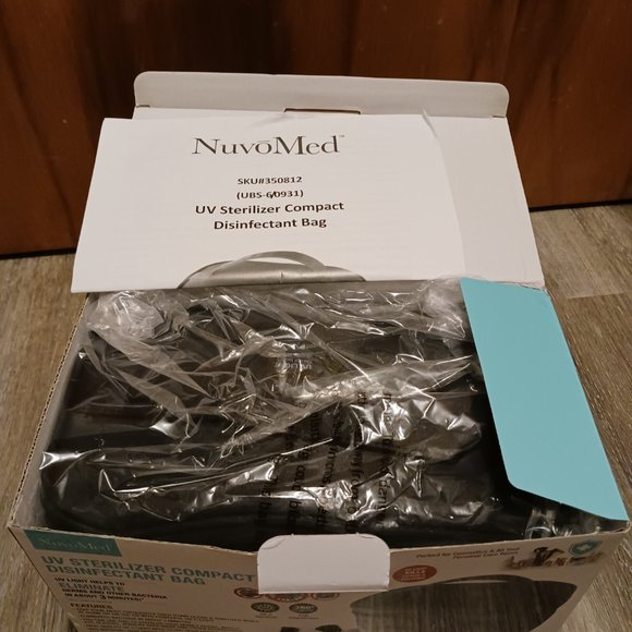 NWT! NUVOMED UV STERILIZER DISINFECTANT BAG - Picture 6 of 11